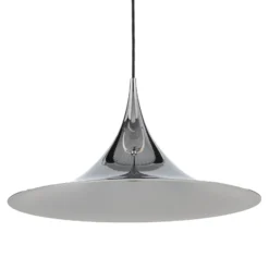 GUBI Semi riippuvalaisin, Ø 47 cm, kromi