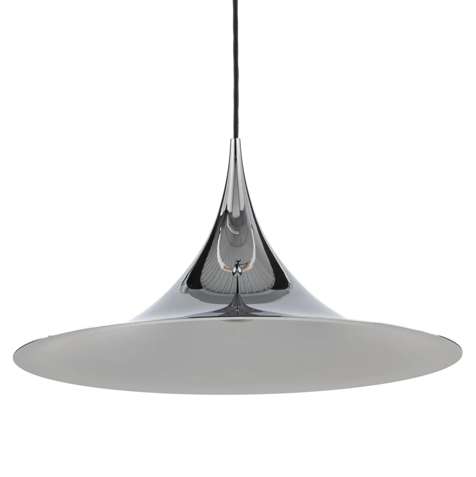 GUBI Semi riippuvalaisin, Ø 47 cm, kromi