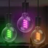 Hama Smart LED hehkulamppu E27 G95, WLAN, Matter, 4,9 W, RGBW