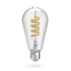 Hama Smart LED hehkulamppu E27 ST64, WLAN, Matter, 4,9 W, RGBW