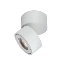 Harvey LED-ulkovalaisin, valkoinen, Ø 10 cm, painevalettua alumiinia