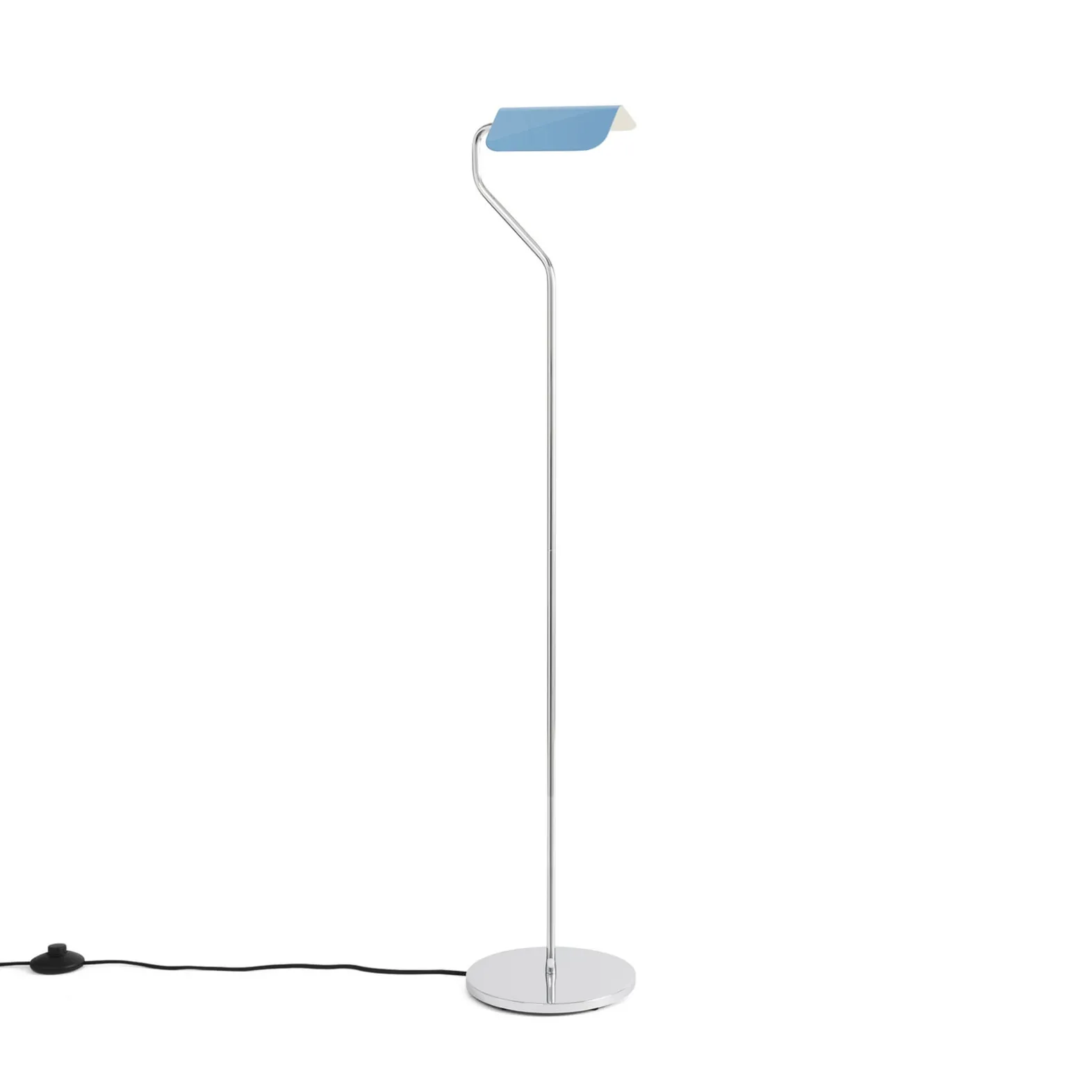 HAY Apex -maavalaisin, pastellisävyinen sininen, korkeus 110 cm, E14, teräs