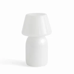 HAY Apollo Kannettava LED-ladattava lasinen pöytävalaisin