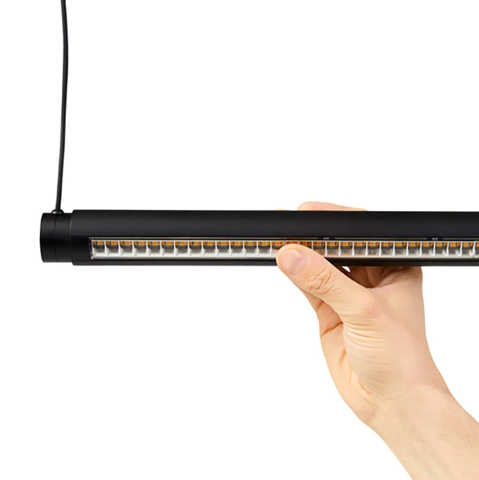 HAY Factor Linear -riippuvalaisin, musta, kääntyvä