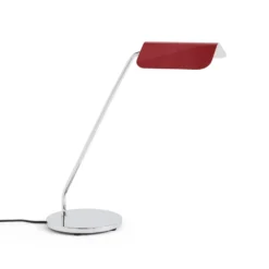 HAY-työpöytälamppu Apex, punainen, 38 cm, E14, teräs