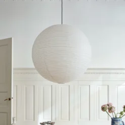 HAY-varjostin Paper Shade, halkaisija 60 cm, valkoinen – ilman johtosarjaa