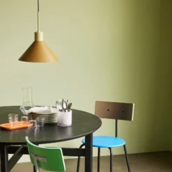 HÜBSCH Crayon-riippuvalaisin, meripihkanvärinen, rauta, E27