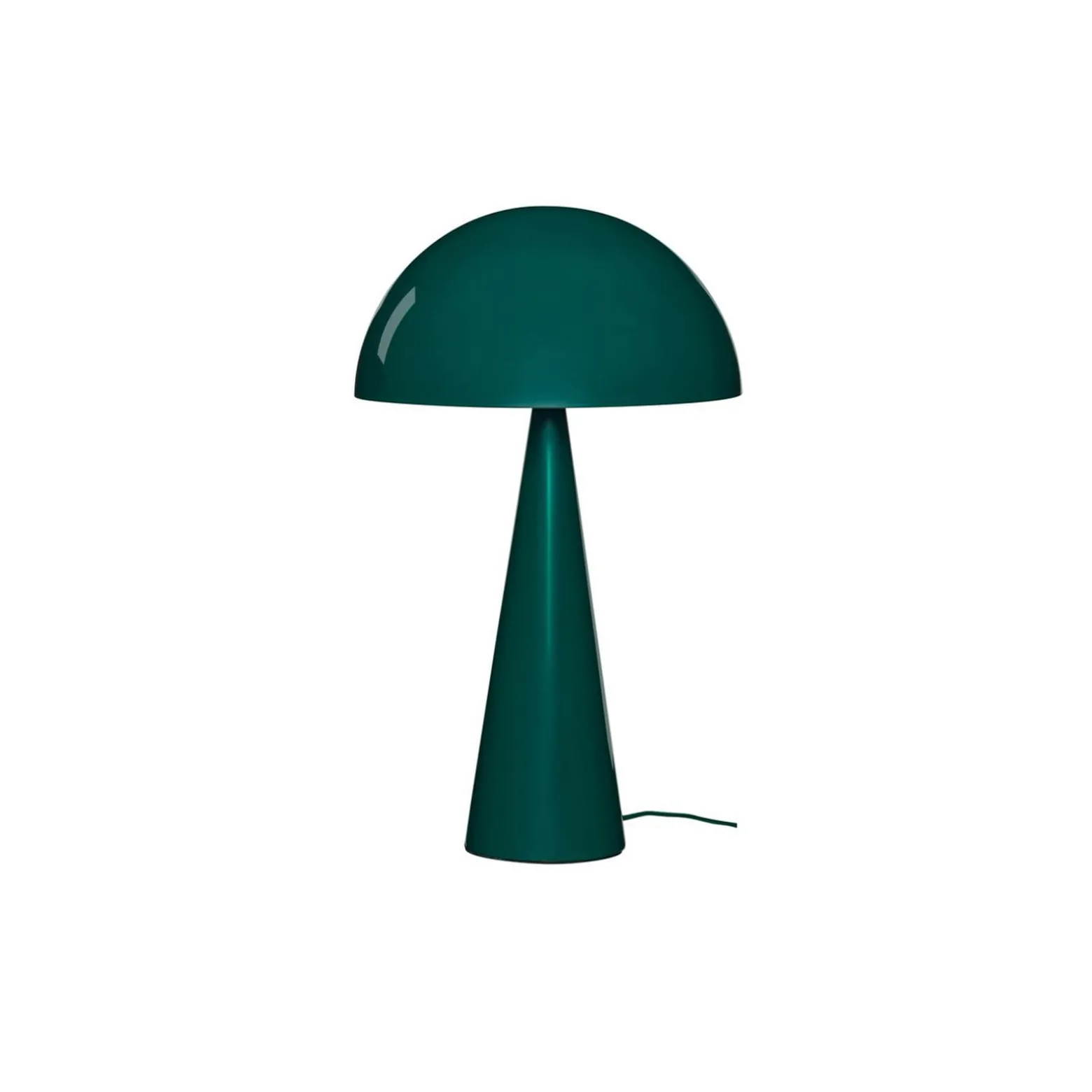 HÜBSCH pöytävalaisin Mush, tummanvihreä, metalli, korkeus 50 cm