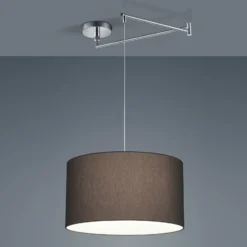 Helestra Certo -riippuvalo 1-lamp. antrasiitti