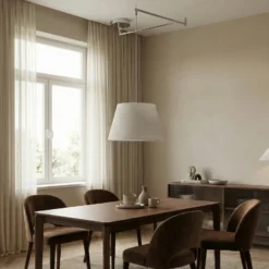 Helestra Certo -valaisin kartio 1-lamp. valkoinen