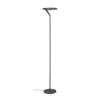 Helestra Elara-LED-lattiavalo down, himmen., musta