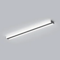 Helestra LED-peililamppu LOOM, pituus 90 cm, musta, IP44
