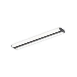 Helestra LED-peililamppu LOOM, pituus 60 cm, musta, IP44