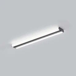 Helestra LED-peililamppu LOOM, pituus 60 cm, musta, IP44