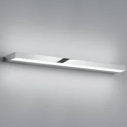 Helestra Slate LED-seinävalaisin, kromi, 60 cm