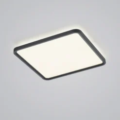 Helestra Vesp -LED-paneeli backlight 61x61cm musta