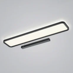 Helestra Vesp -LED-paneeli backlight 120x26 musta