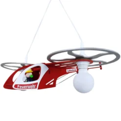 Helikopteri Fred -riippuvalo lastenhuoneeseen