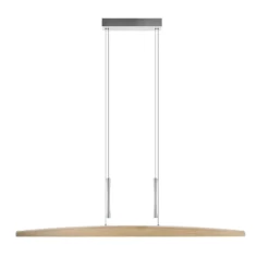 HerzBlut Arco LED-ripustusvalaisin asteiche luonnollinen 130cm
