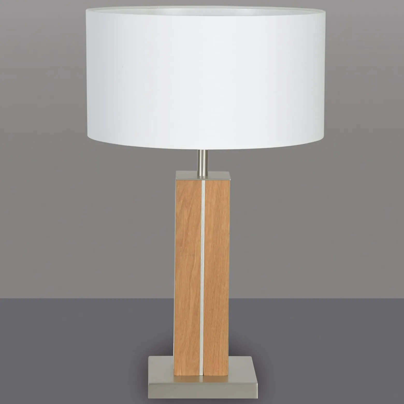 HerzBlut Dana -pöytävalaisin, tammi, korkeus 56 cm