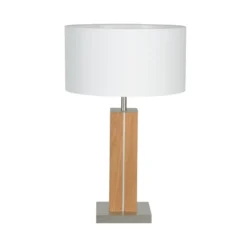 HerzBlut Dana -pöytävalaisin, tammi, korkeus 56 cm