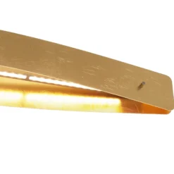Hieno LED-kattovalaisin lehtimetalliviimeistelyllä