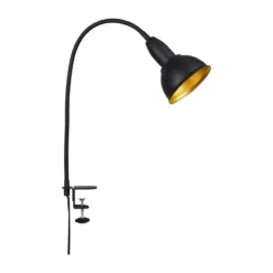 Hygge Comfort light Retro -klipsilamppu, musta