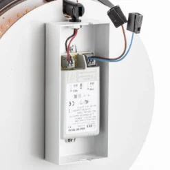 ICONE Vera LED-seinävalaisin 930 Ø26cm kupari/musta