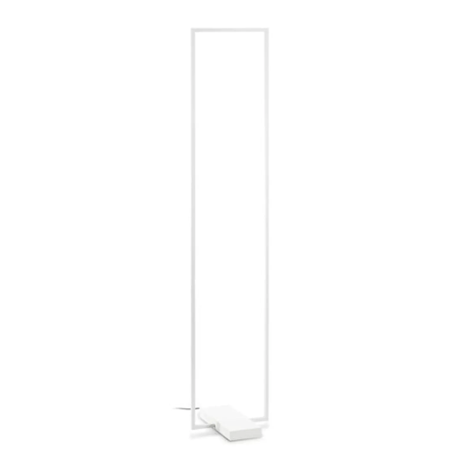 Ideal Lux LED-lattiavalaisin Kehys, valkoinen, metalli, korkeus 150,5 cm