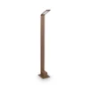 Ideal Lux LED polkuvalo Agos ruskea 3000 K Korkeus 80 cm alumiini