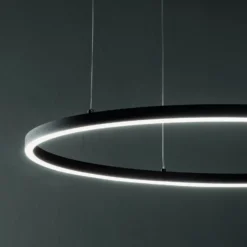 Ideal Lux LED-riippuvalaisin Oracle Slim Ø 50 cm valkoinen 3000 K