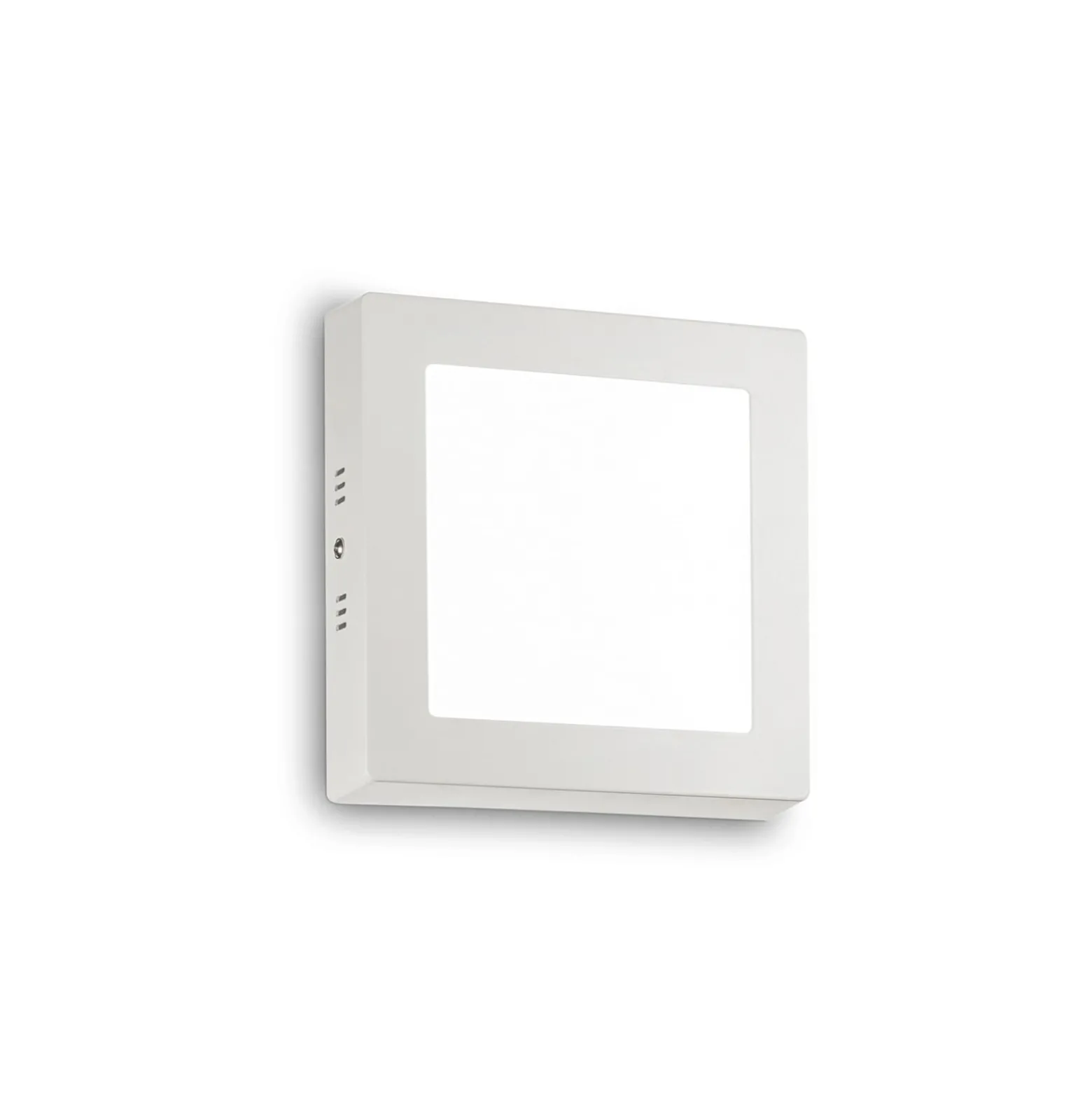 Ideal Lux LED-seinävalaisin Universal, valkoinen, alumiini, 17x17 cm