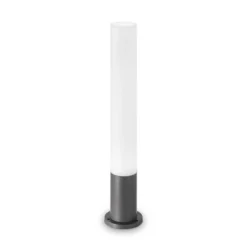 Ideal Lux pylväsvalaisin Edo pyöreä, antrasiitti, GX53
