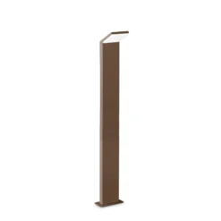 Ideal Lux Style LED polkuvalaisin, ruskea, korkeus 100 cm, 3000 K