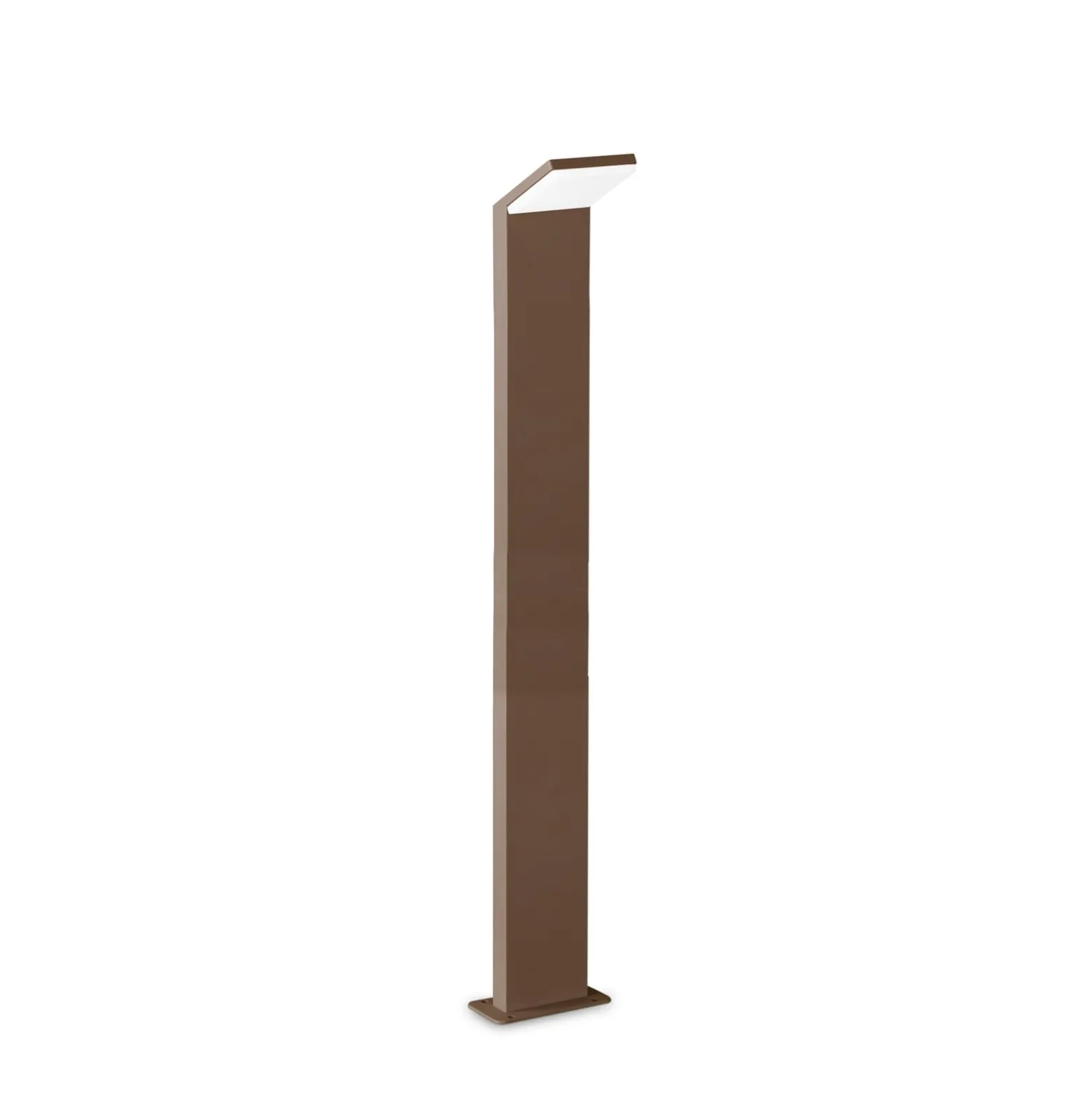 Ideal Lux Style LED polkuvalaisin, ruskea, korkeus 100 cm, 3000 K