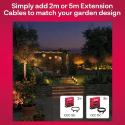 Innr Smart Outdoor Globe Colour-LED-pallo, lisäosa