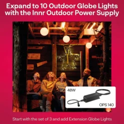 Innr Smart Outdoor Globe Colour-LED-pallo, lisäosa