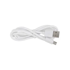 Julsy LED ladattava pöytävalaisin, valkoinen, korkeus 21 cm, metalli, CCT