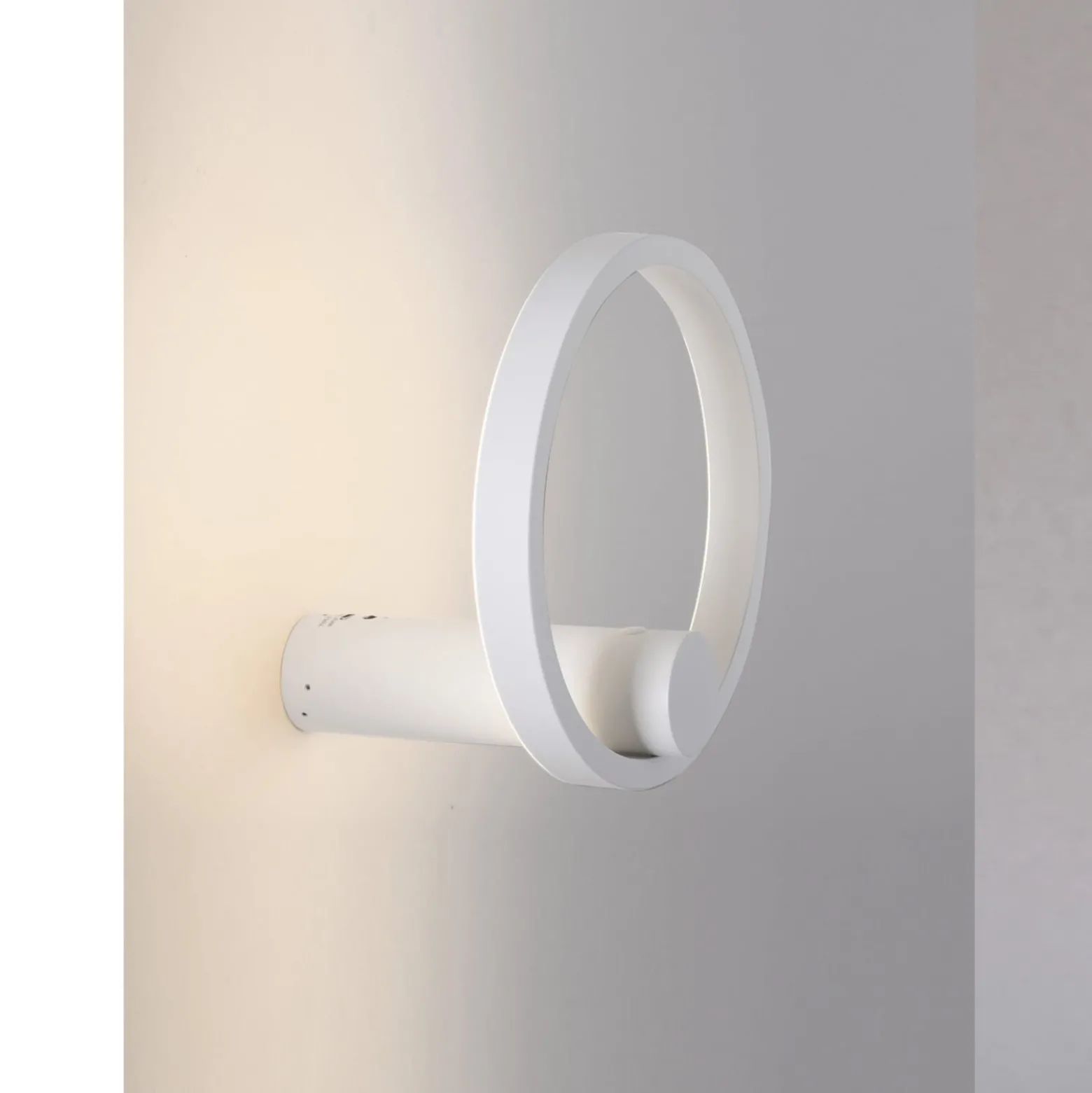 JUST LIGHT. LED-akku-seinävalaisin Archie, valkoinen, 3 000 K