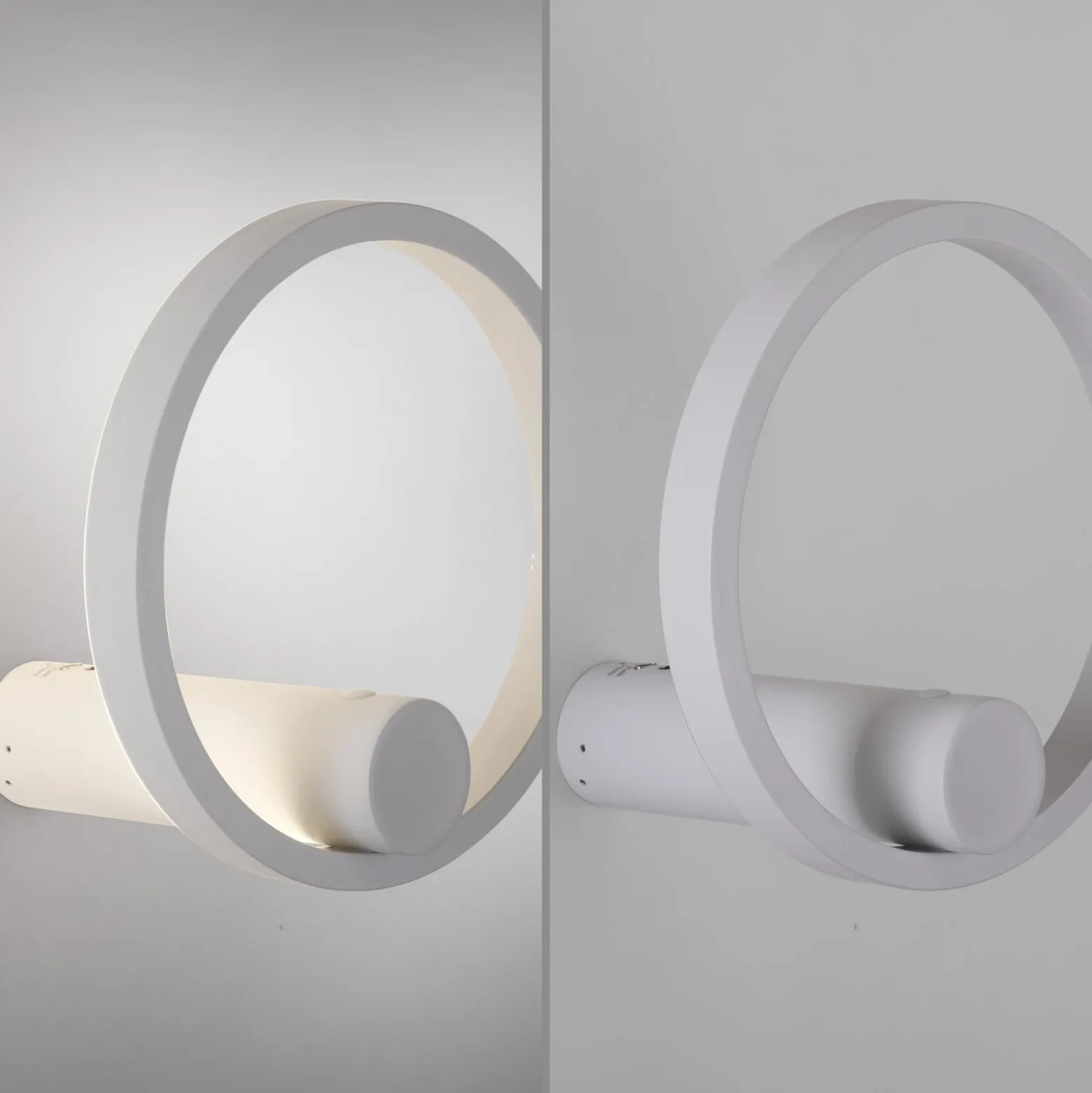 JUST LIGHT. LED-akku-seinävalaisin Archie, valkoinen, 3 000 K