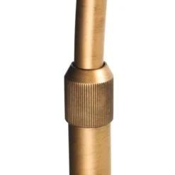 Kaareva maavalaisin Sparkled Light pronssi/ruskea, 240 cm, puu