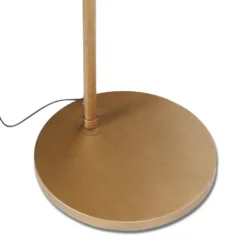 Kaareva maavalaisin Sparkled Light pronssi/ruskea, 240 cm, puu