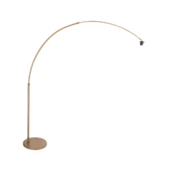 Kaareva maavalaisin Sparkled Light pronssi/valkoinen 240 cm muovi