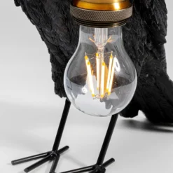 KARE Animal Crow pöytävalaisin variksen muotoisena