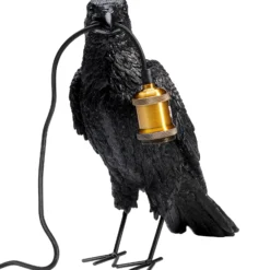 KARE Animal Crow pöytävalaisin variksen muotoisena
