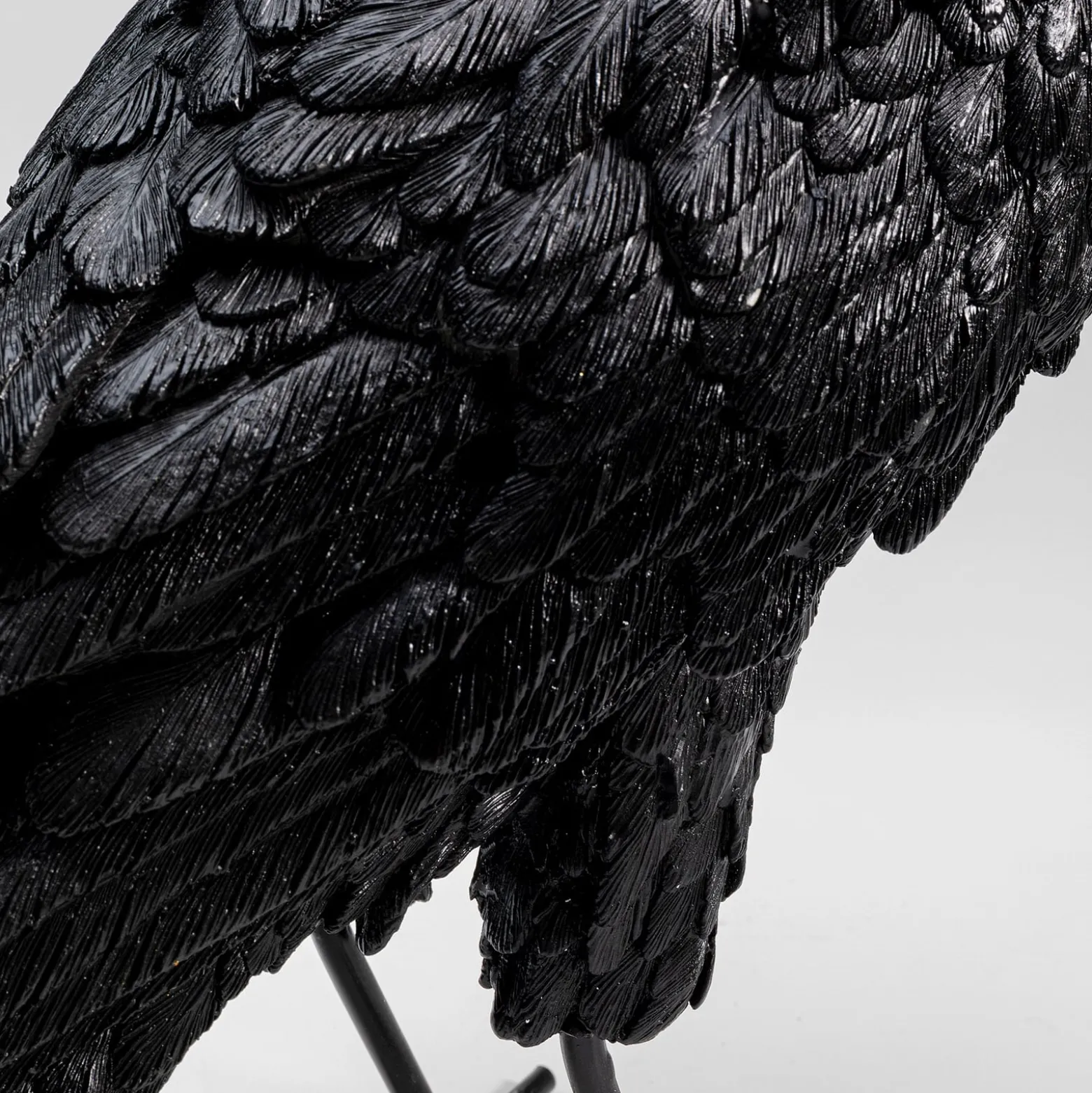 KARE Animal Crow pöytävalaisin variksen muotoisena