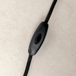 KARE Apollon -lattiavalaisin, musta, Ø28 cm