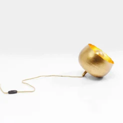 KARE Apollon -pöytävalaisin, mattakulta, Ø28 cm