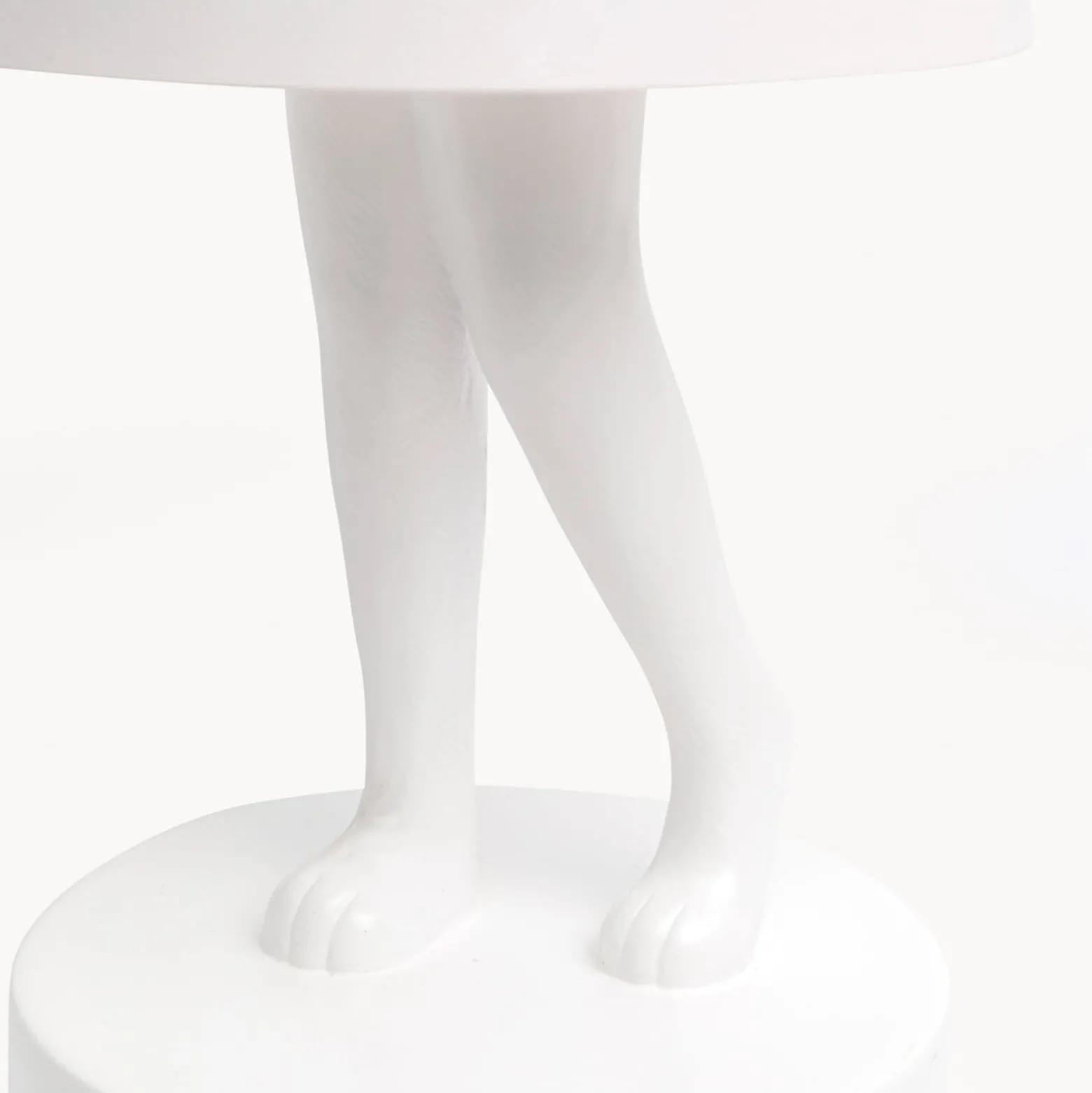 Kare LED-akkukäyttöinen pöytävalaisin Animal Rabbit, valkoinen, IP54, 29 cm