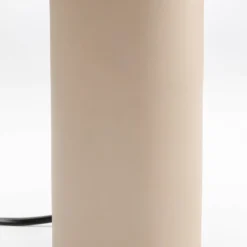 KARE Maya pöytävalaisin, beige, terästä, korkeus 39 cm
